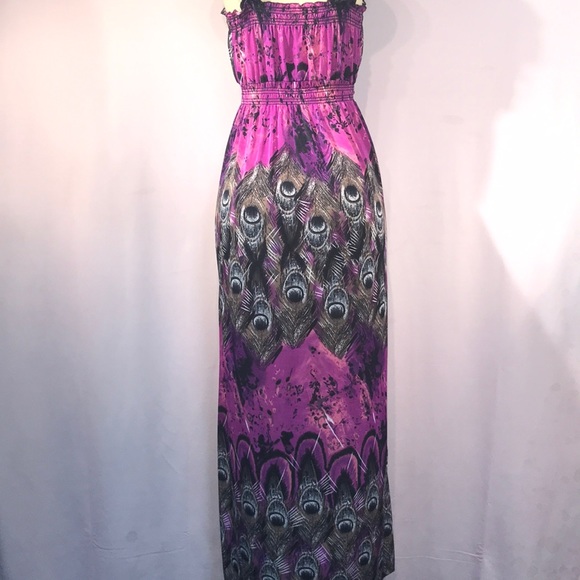 Beautiful maxi dress Size L 💖 - Picture 5 of 6